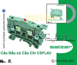  Cầu đấu có cầu chì CSFL4U Salzer - Cầu đấu có cầu chì Salzer - Cầu mắt rời có cầu chì 