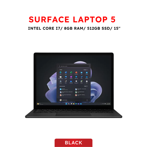 Surface Laptop 5 15 inch Intel Core i7 / 8GB RAM / 512 SSD