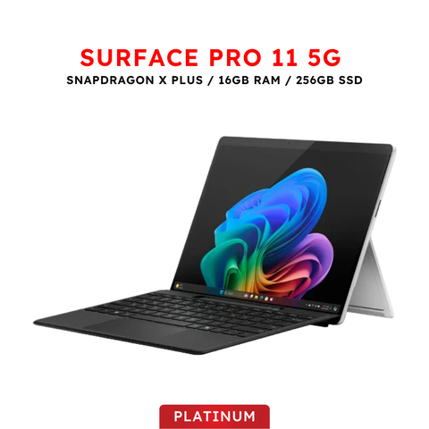 Surface Pro 11 5G Snapdragon X Plus / 16GB RAM / 256GB SSD