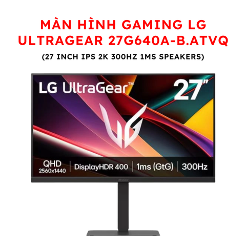 Màn Hình Gaming LG UltraGear 32GX850A-B.ATV (32 inch OLED 4K 165Hz hoặc FHD 330Hz 0.03ms USB TypeC)