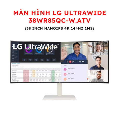Màn hình LG UltraWide 38WR85QC-W.ATV (38 inch NanoIPS 4K 144Hz 1ms)