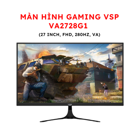 Màn hình Gaming VSP VA2728G1 (27 inch, FHD, 280Hz, VA)