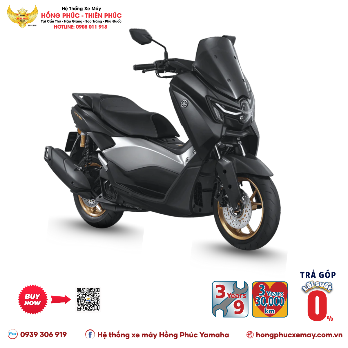 YAMAHA NMAX - Phiên bản TECH MAX