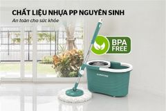 Bộ lau nhà xoay 360 độ Sunhouse KS-CL300IB ảnh 3