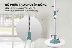 Bộ lau nhà xoay 360 độ Sunhouse KS-CL300IB ảnh 4