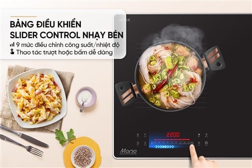 Bếp đôi điện từ Sunhouse Mama MMB-88HL – ảnh 8