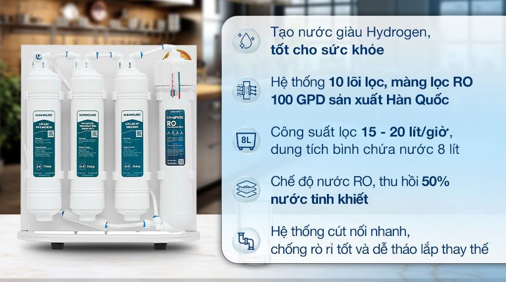 Thiết kế Sunhouse SHA8201KV Thiết kế Sunhouse SHA8201KV