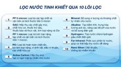 Máy lọc nước RO Hydrogen Sunhouse UltraPURE SHA8810K 10 lõi ảnh 2