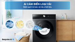 Máy giặt Samsung Bespoke AI EcoBubble Inverter 10 kg WW10DB7U34GBSV ảnh 3