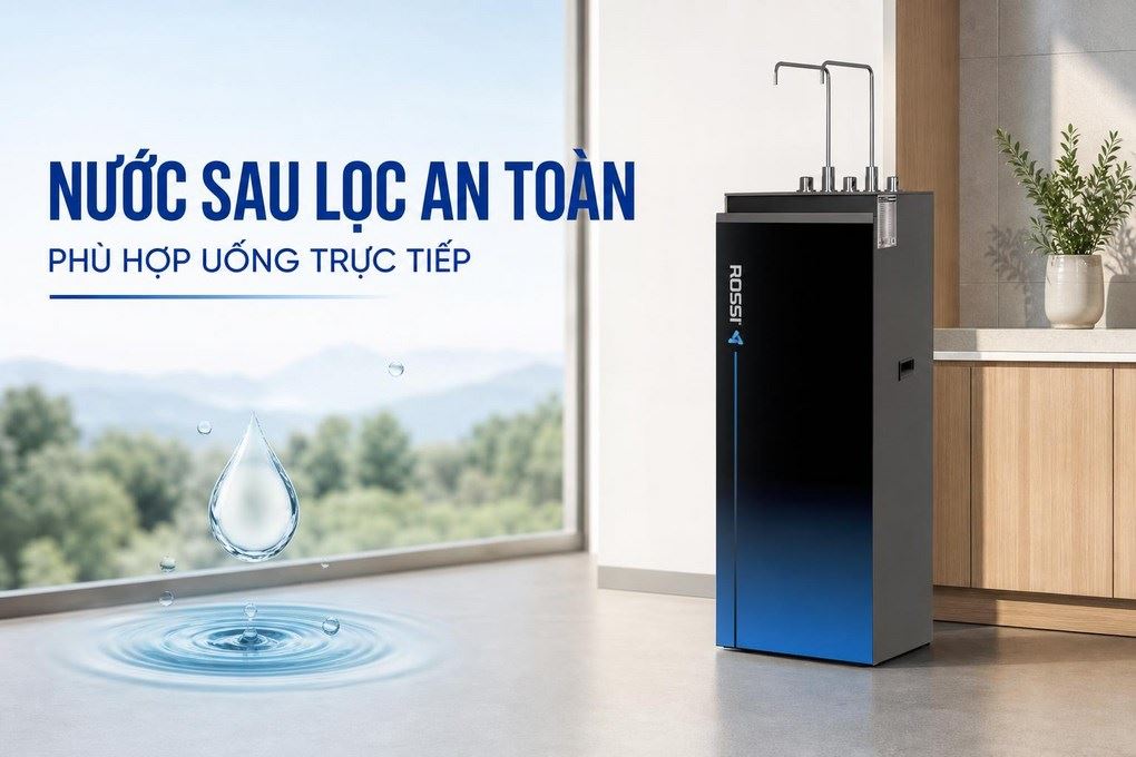 Máy lọc nước Rossi RA-X96D - lõi lọc Máy lọc nước Rossi RA-X96D - lõi lọc