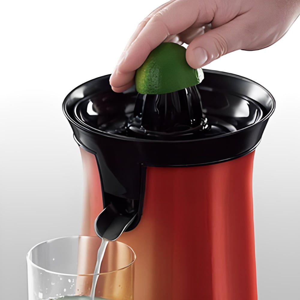 Máy vắt cam Russell Hobbs 26010-56 Colour Plus+ Flame Red Citrus Press – ảnh 5