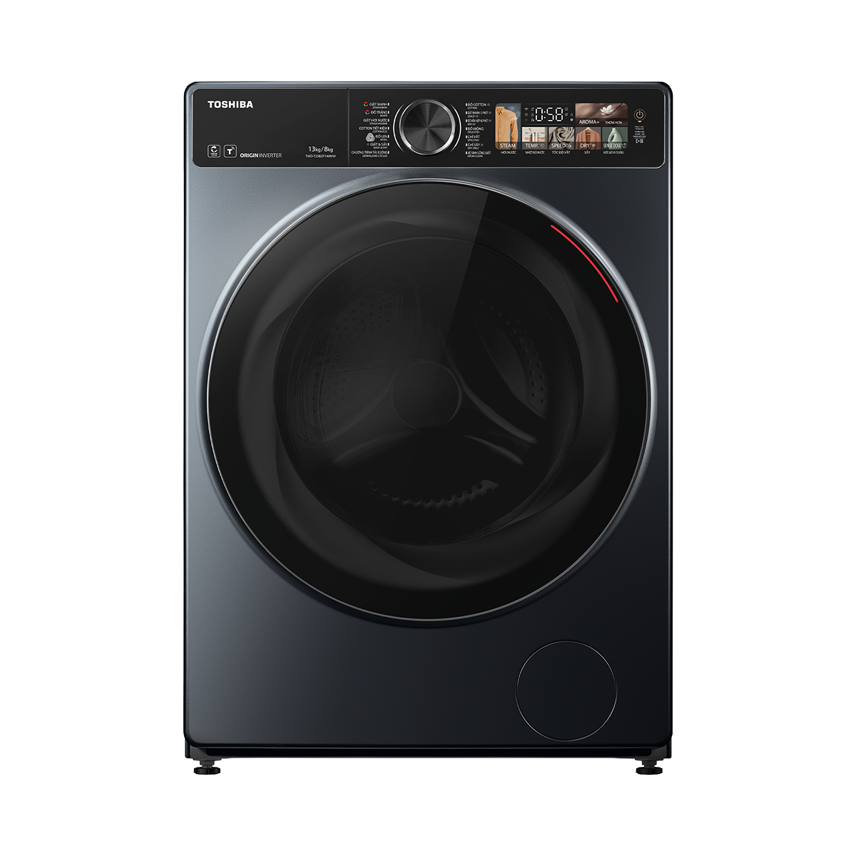 Máy giặt sấy Toshiba TWD-T25BZP140MWV(MG)