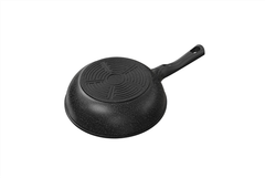 Chảo sâu chống dính siêu bền Sunhouse SBDS28B ảnh 3