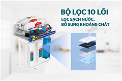 Máy lọc nước r.o không vỏ Sunhouse 10 lõi SHA88117KV ảnh 4