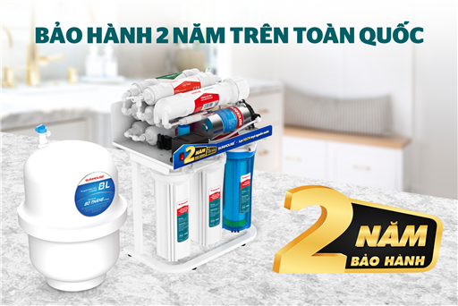 Máy lọc nước r.o không vỏ Sunhouse 10 lõi SHA88117KV