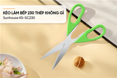 Kéo làm bếp 230 thép không gỉ Sunhouse KS-SC230 ảnh 3