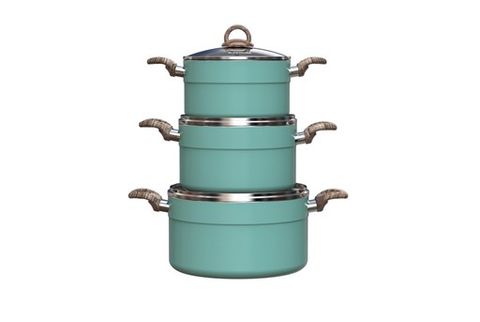 Bộ nồi chống dính đáy từ Sunhouse eco SHG1122MC