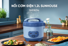 Nồi cơm điện 1.2L Sunhouse SHD8214 ảnh 6