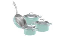 Bộ nồi chảo inox 304 đáy liền Sunhouse Mama SHG809