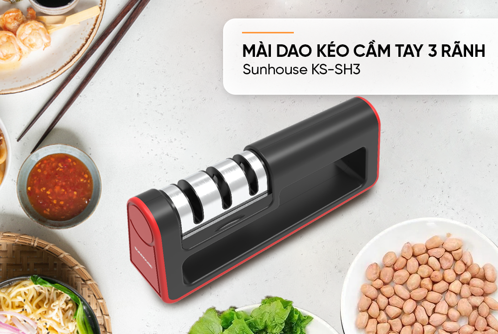 Mai dao cầm tay 3 rãnh Sunhouse KS-SH3 – ảnh 6
