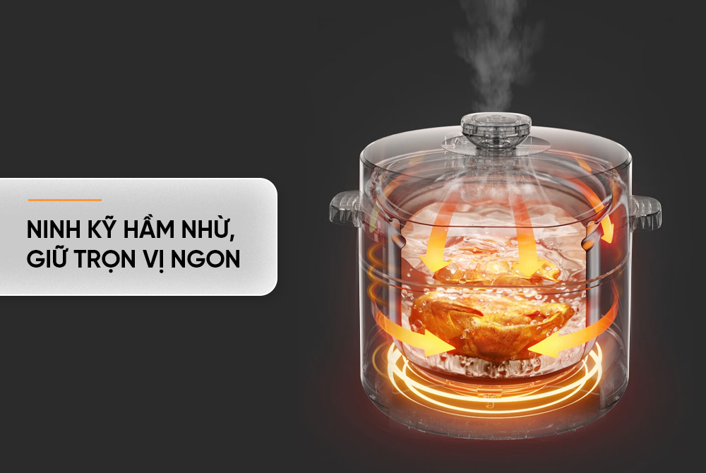 Nồi áp suất điện đa năng 5L Sunhouse SHD1551 – ảnh 7