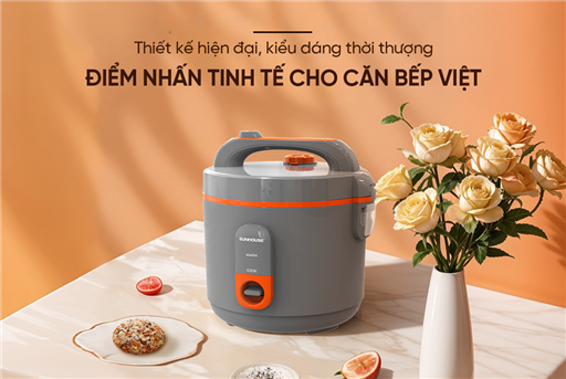 Nồi cơm điện 2.2L Sunhouse SHD8670 – ảnh 3
