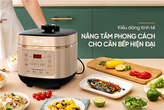 Nồi áp suất điện tử đa năng 6L Sunhouse Mama SHD1670 ảnh 7