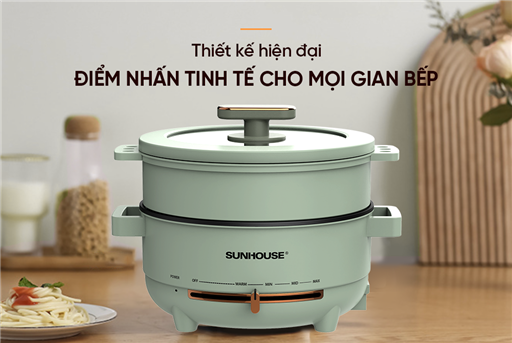 Lẩu điện đa năng 4L Sunhouse SHD4540 – ảnh 7