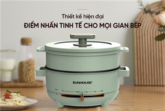 Lẩu điện đa năng 4L Sunhouse SHD4540 ảnh 7