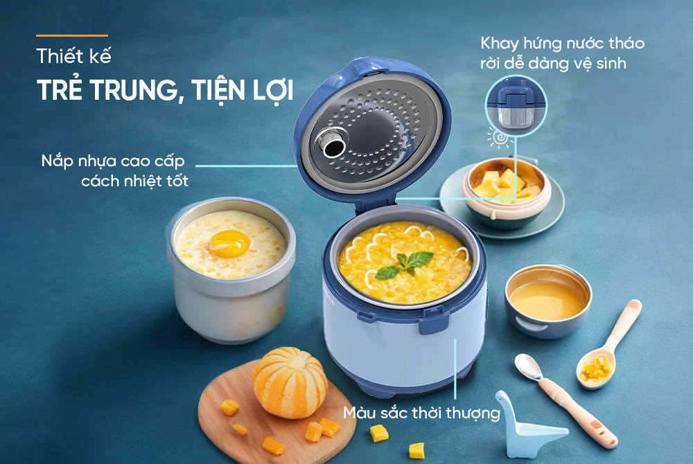 Nồi cơm điện 1.2L Sunhouse SHD8214 – ảnh 7