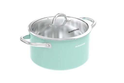 Bộ nồi chảo inox 304 đáy liền Sunhouse Mama SHG809 – ảnh 2
