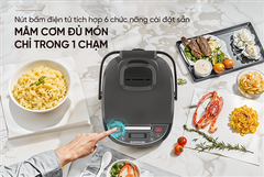 Nồi cơm điện tử 1.8L Sunhouse SHD8909B ảnh 4