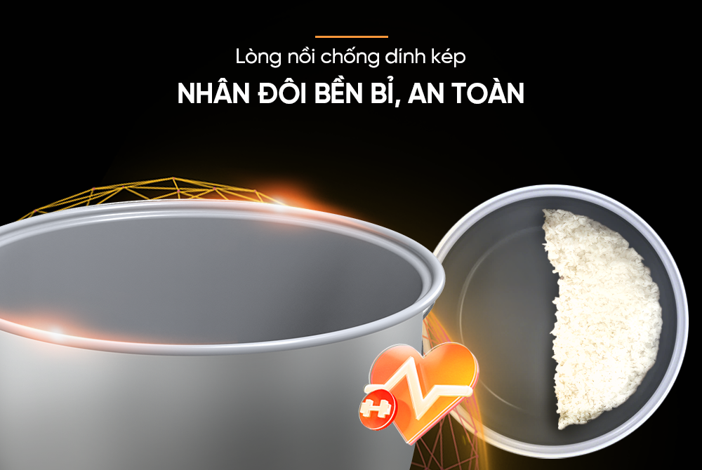 Nồi cơm điện 1.2L Sunhouse SHD8214 – ảnh 8