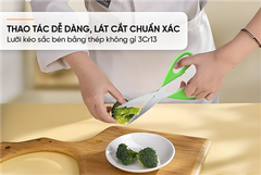 Kéo làm bếp 230 thép không gỉ Sunhouse KS-SC230 ảnh 2