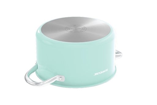 Bộ nồi chảo inox 304 đáy liền Sunhouse Mama SHG809 – ảnh 3