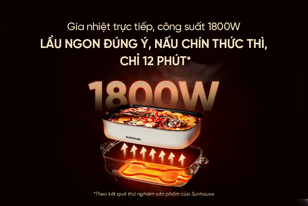 Lẩu điện 6L Sunhouse SHD4560 – ảnh 8