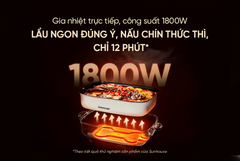 Lẩu điện 6L Sunhouse SHD4560 ảnh 8