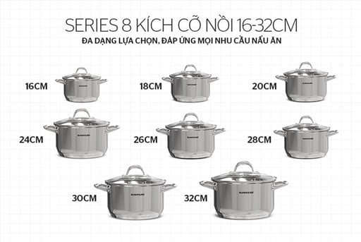 Nồi inox 3 đáy Sunhouse SHG301-16 – ảnh 6