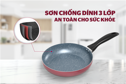 Chảo vân đá đáy từ Sunhouse SHM24MP – ảnh 2