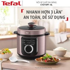 Nồi áp suất đa năng Tefal CY2116P1- 6L