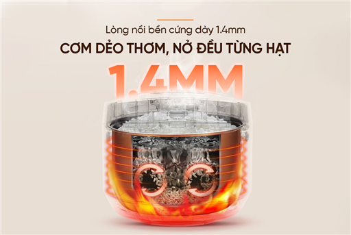 Nồi cơm điện 2.2L Sunhouse SHD8670 – ảnh 6