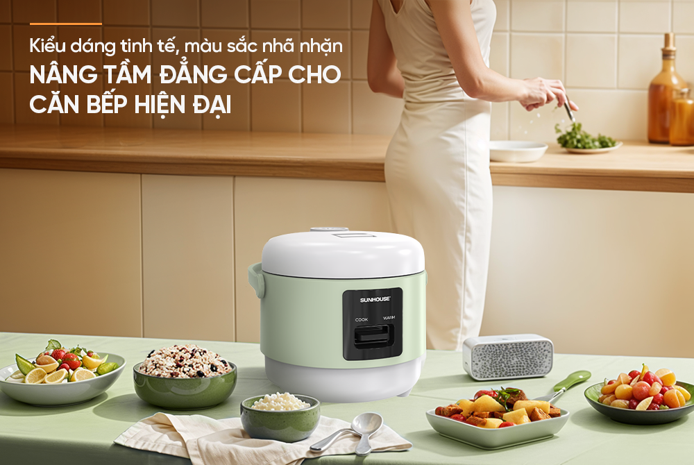 Nồi cơm điện 0.8L Sunhouse SHD8200 – ảnh 8