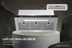Máy hút mùi âm tủ Sunhouse SHB72015 ảnh 5