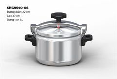 Nồi áp suất nhôm Sunhouse SHG9900-06 ảnh 1