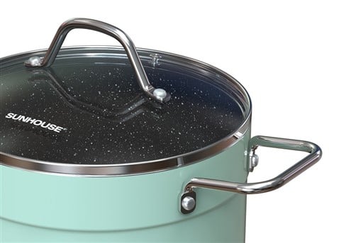 Bộ nồi nhôm chống dính đáy từ Sunhouse eco SHG1122MX – ảnh 6