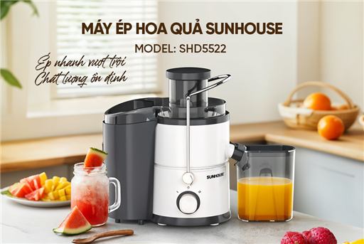 Máy ép hoa quả Sunhouse SHD5522 – ảnh 6