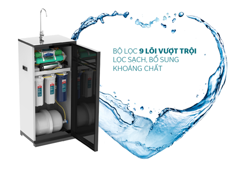 Máy lọc nước r.o 9 lõi Sunhouse SHA8838K – ảnh 6