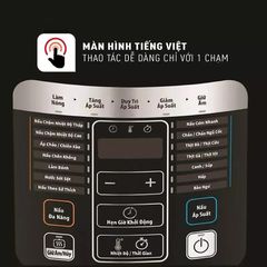 Nồi áp suất điện đa năng Tefal Home Chef CY601868 - 6L ảnh 2