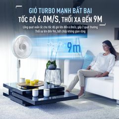 Quạt đứng Tefal Turbo Silence Extreme VH699690 - Trắng ảnh 2