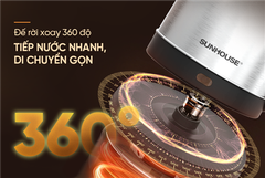 Ấm siêu tốc inox 1.8L Sunhouse SHD1182GT ảnh 8